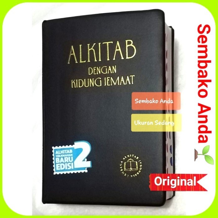 

Ready Alkitab Dengan Kidung Jemaat Ukuran Sedang Terjemahan Baru Edisi 2 Tb2
