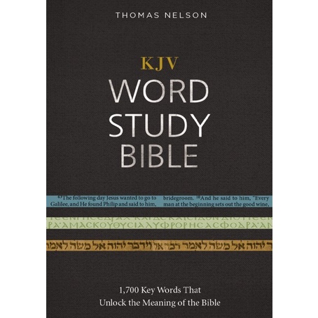 

Ready Kjv Word Study Bible (2017) - Alkitab Studi King James Version English Book Thomas Nelson