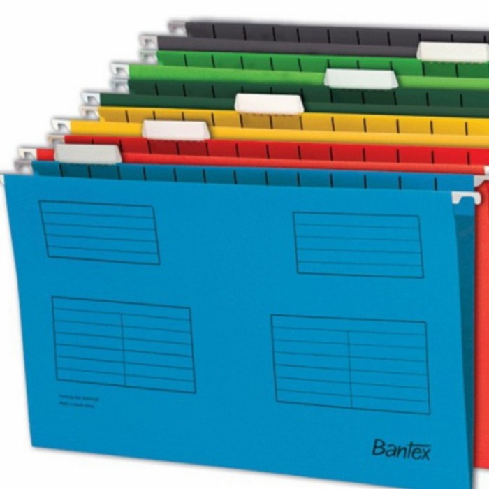 

Hang map Bantex Size A4 3460 (25Pcs) / Suspension Files Bantex A4 Kode 1297