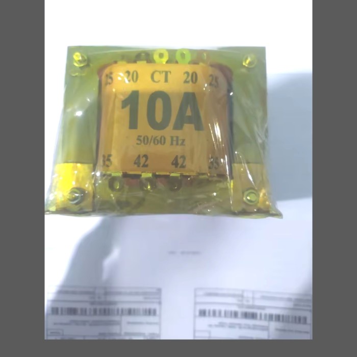 Trafo 10 Amper Ct Berat Bagus Murni Tembaga Murah