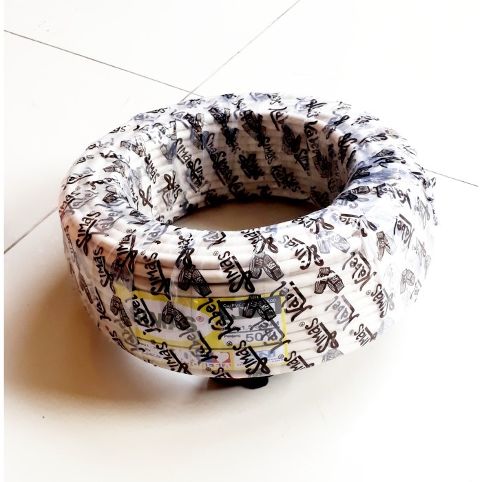 Kabel NYM SIMAS 2X1.5 50Y Kabel tembaga SNI NYM 2X1.5
