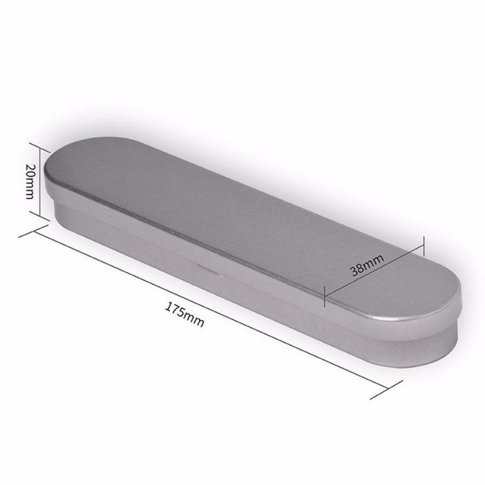 

TERJAMIN EI850 Jestine Kotak Pensil Model Flip Bahan Besi Untuk Ak Sekolah