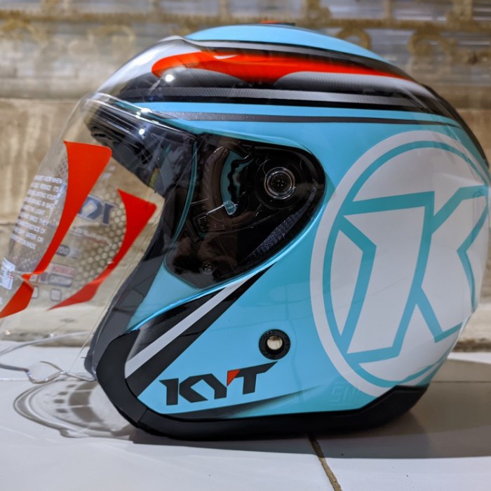 Helm Kyt Kyoto Motif Aquamarine
