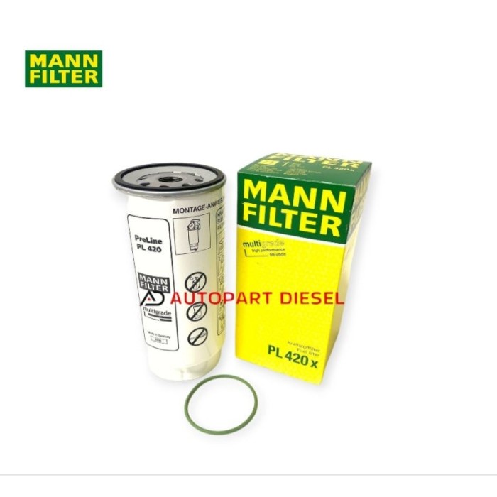 Pl420X Mann Ori Fuel Filter Fs19769 Bf1383-O Pl420 J8621420 Sfr4230Fw