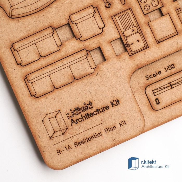 

R.Kitekt Architecture Kit - Residential Plan Kit 1:50