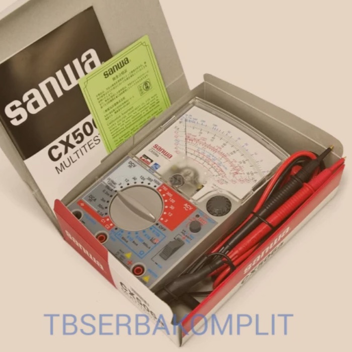 Multimeters Analog Multi Meter Tester Sanwa Cx506A Cx 506 A Jepang Ori
