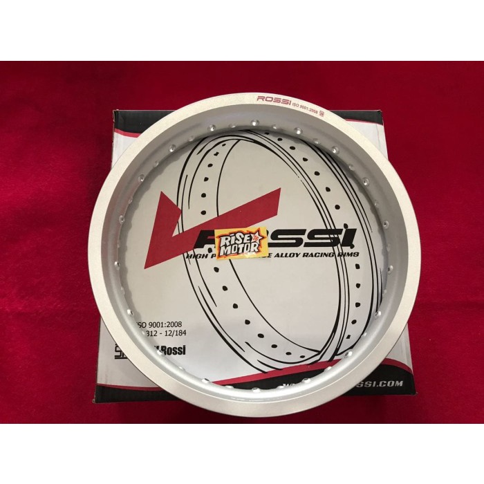 Velg Vrossi Rossi 17 X 300 Silver Kulit Jeruk
