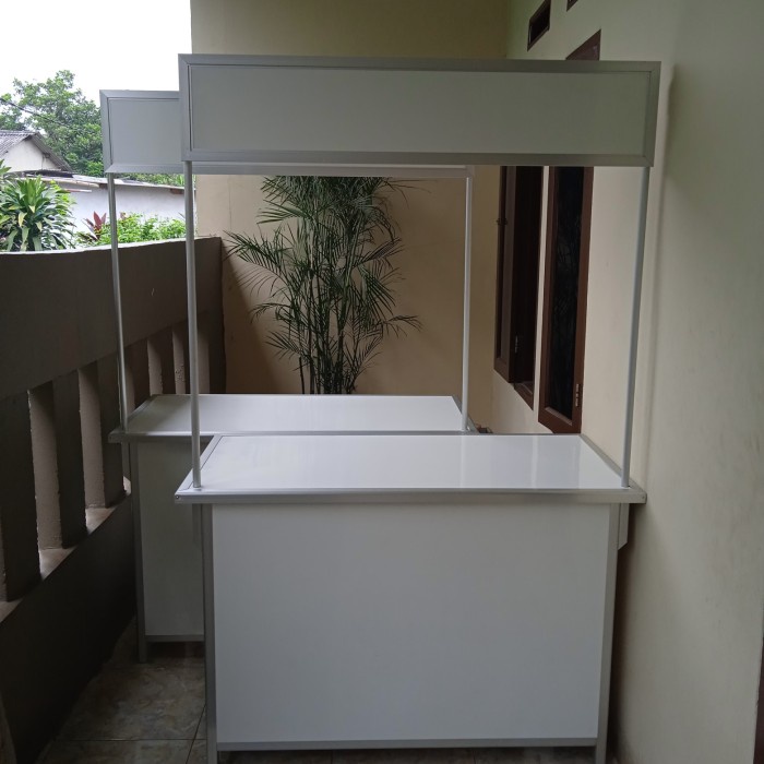 Booth Portable Aluminium 120X60Cm Polos