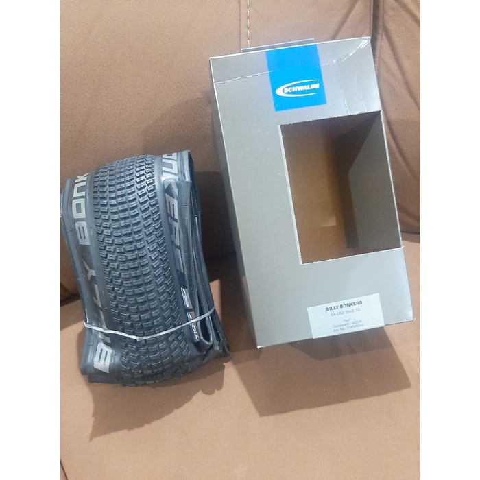 Schwalbe Billy Bonkers 26X2.10 26X2.25 Black Ban Gravel Folding Resmi