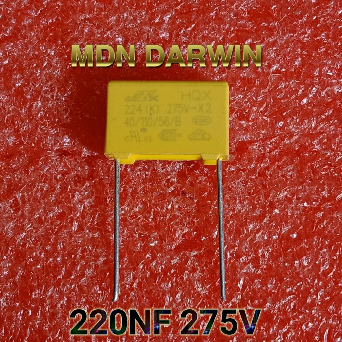 """] 220N 275V 0.22UF 275V CAPACITOR