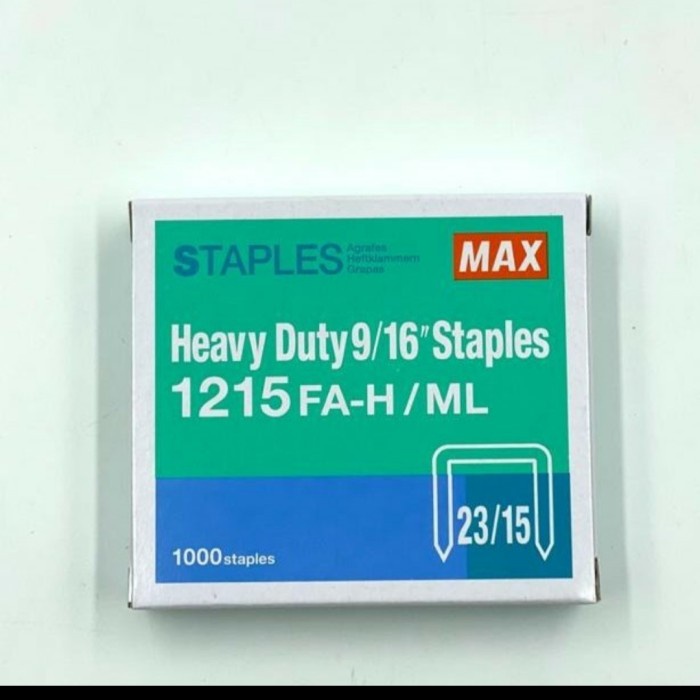 

@#@#@#] ISI STAPLES MAX 1215 FA-H ML 23/15