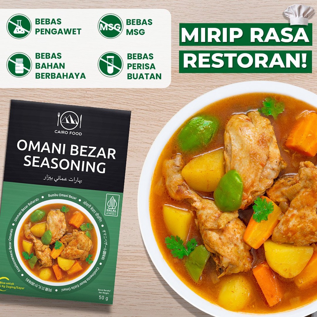 

Bumbu Bezar Oman Premium Untuk Profesional - Cairo Food