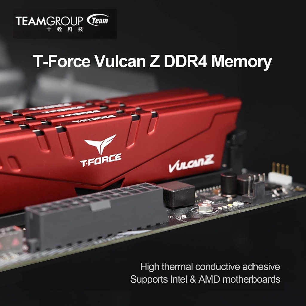 ARTA T-Force Vulcan Z DDR4 16GB 8GB 3200MHz (PC4-25600) CL16 Desktop Memory Module Ram