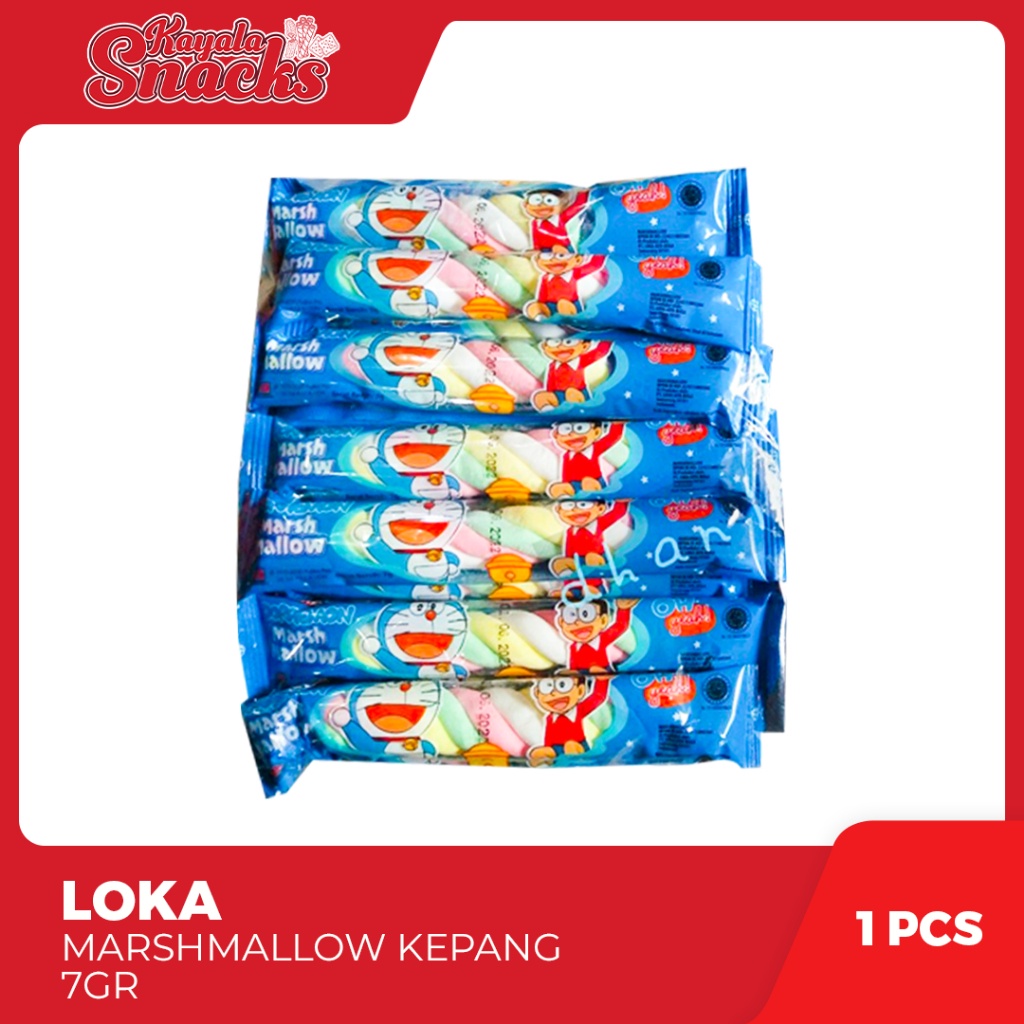 

LOKA MARSHMALLOW KEPANG 7GR - 1 PACK X 20 PCS