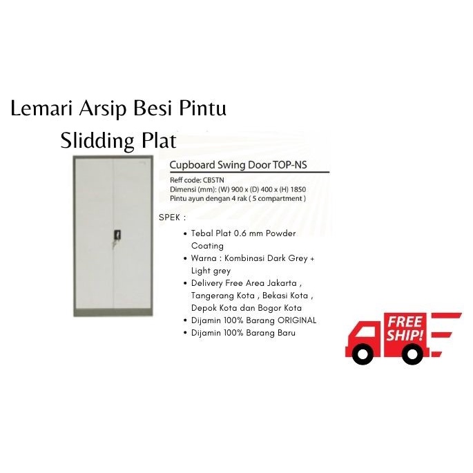 

Lemari Arsip Besi Pintu Swing Top By Datascript Termurah