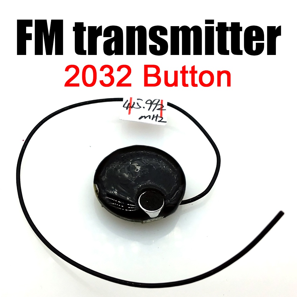 MDA 400-470MHZ UHF FM transmitter mini wireless microphone audio UHF audio transmitter 2032 button f