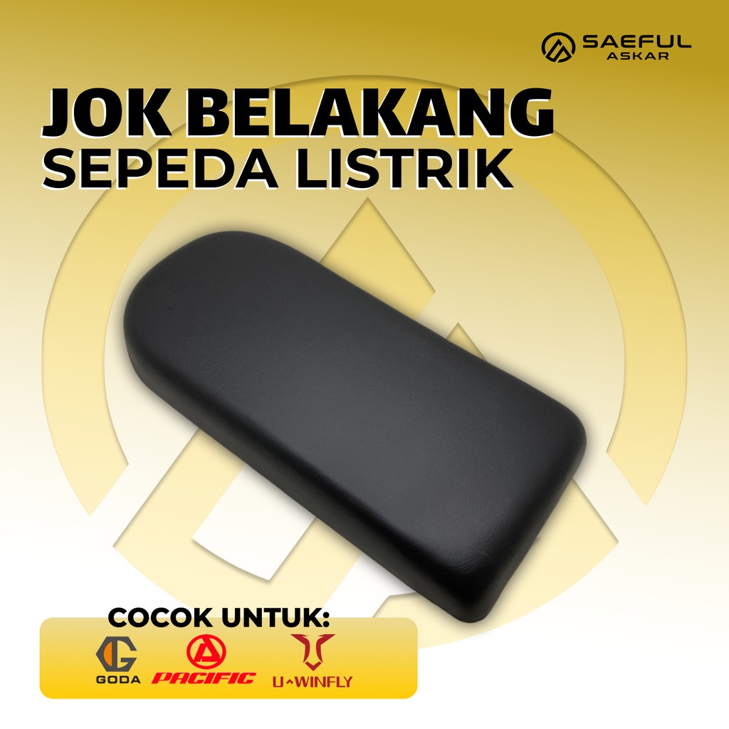 Promo Super Saddle Belakang Kecil Sepeda Listrik