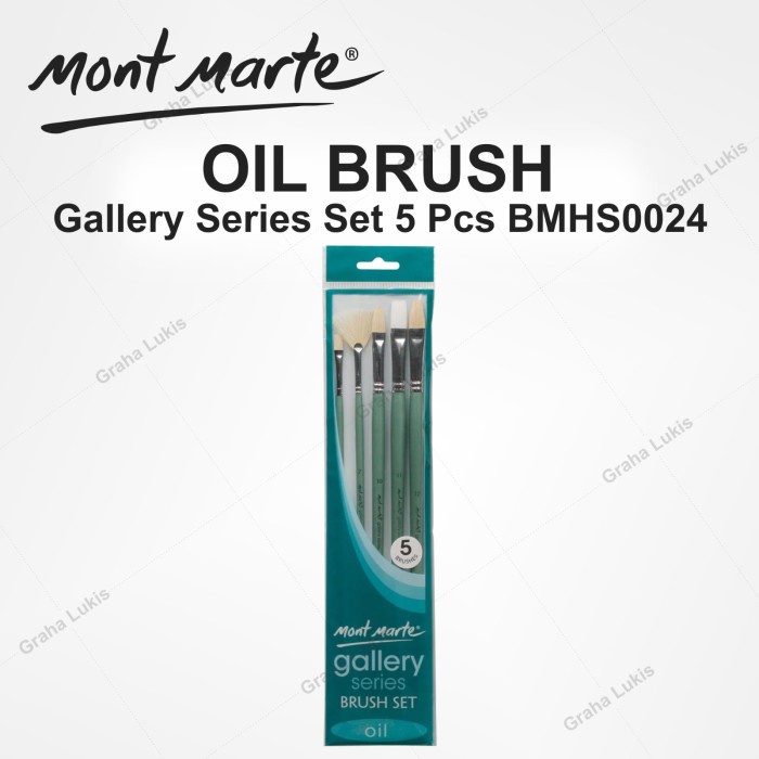 

Sale Kuas Cat Minyak Mont Marte Set 5