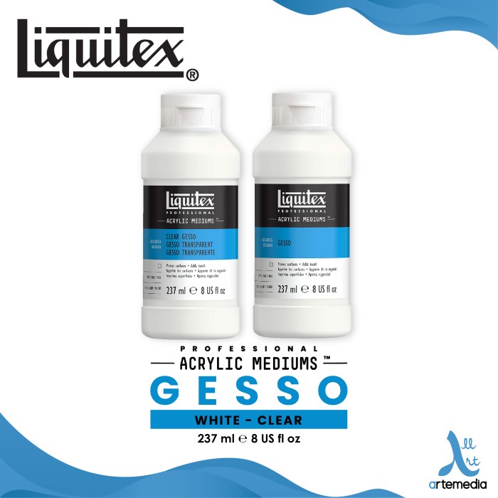 

Sale Medium Cat Akrilik Liquitex Professional 237Ml Gesso Acrylic Medium