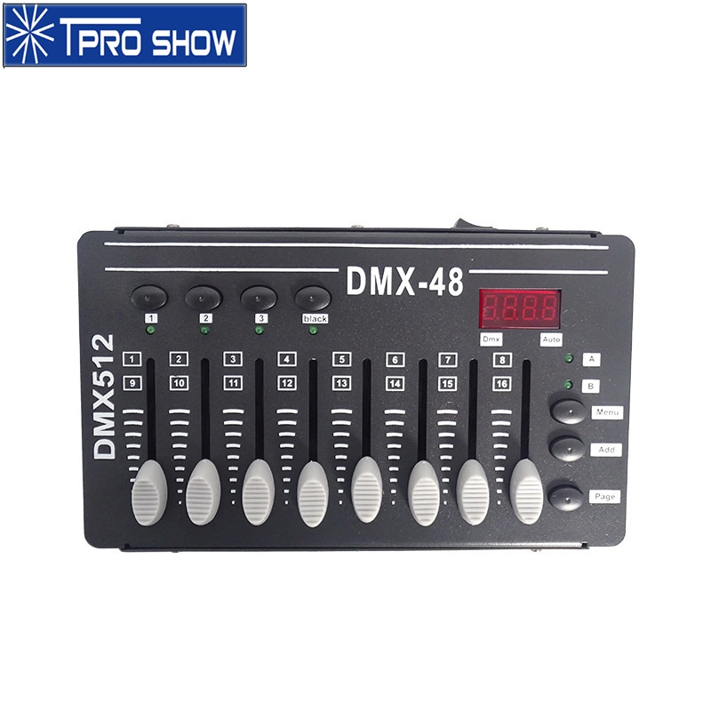 VID Portable DMX 512 Controller Mini DJ Console Stage Lighting Equipment 48CH For Mobile DJ Show Dis