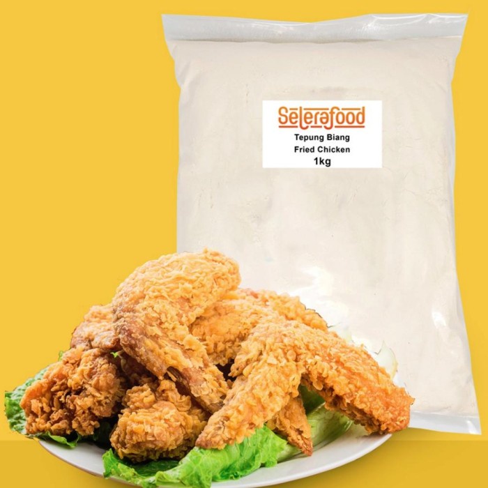 

TEPUNG BIANG Bumbu Fried Chicken Berat 1 Kg Merk SELERAFOOD