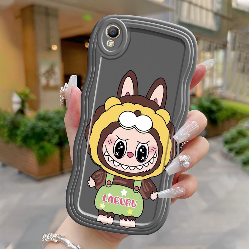 Casing Hp Untuk OPPO A37 A37F A83 A1 2018 A59 A52 A72 A92 A31 2020 A8 A71 A71K Case boneka Warna-war