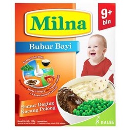

MILNA 9+ BUBUR SEMUR DAGING KACANG POLONG 120 GR - RAJA SUSU
