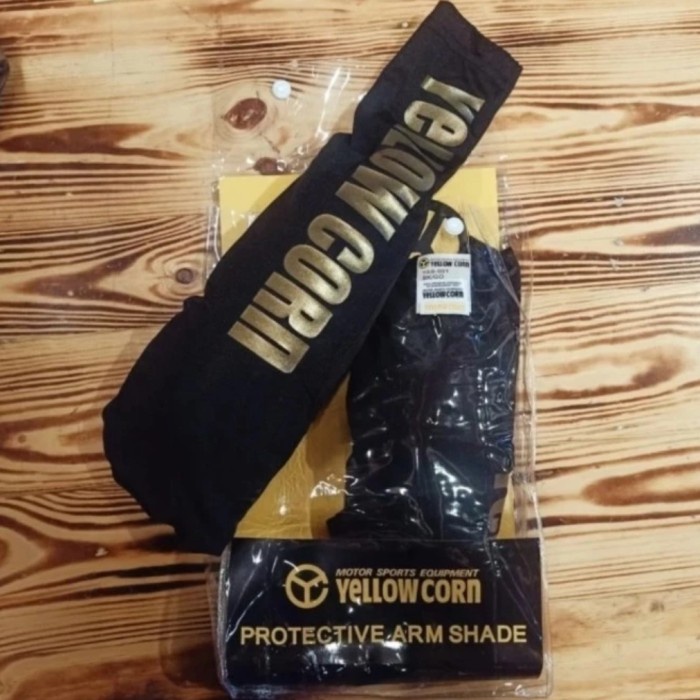 YELLOW CORN ARM SLEEVE YAS 001 GOLD MANSET RIDING YELLOW CORN ORIGINAL