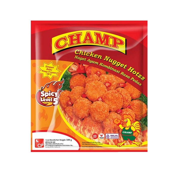 

CHAMP NUGGET HOTZZ LEVEL 5 400 GR