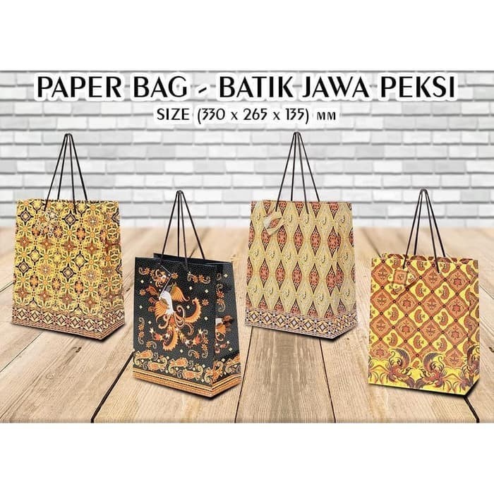 

Flashshow Paper Bag C Batik KIKY
