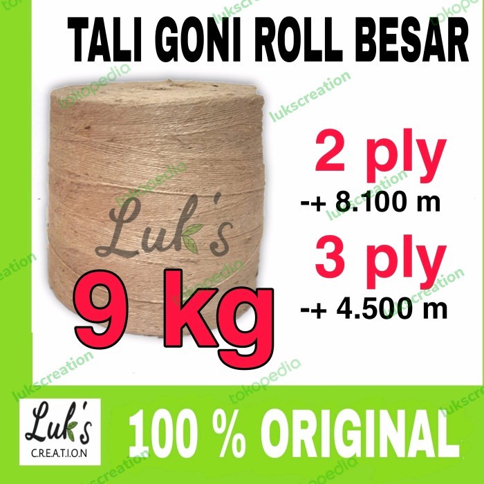 

Flashshow Tali goni 2 ply 3 ply roll besar kiloan