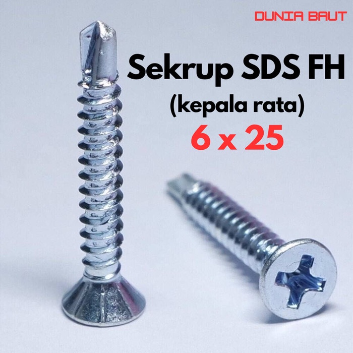 Sekrup SDS FH #06X25 / SDS Roofing #06-20 X 1 Stainless SS304