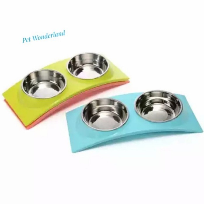 Tempat Makan Anjing Stainless - Pet Bowl Stainless - Tempat Makan