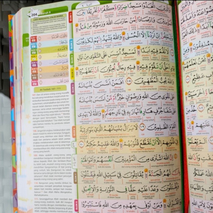 AL QURAN HAFAZAN A5 BEGINNER BLOK 8,AL QUR'AN HAFALAN HAFAZAN BEGINNER KODE 1129