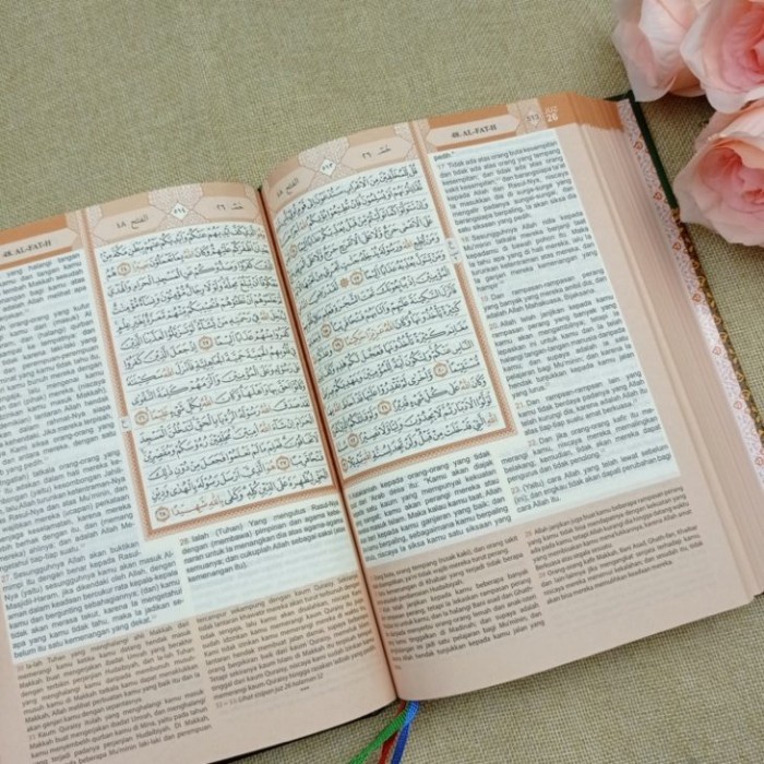 AL-QURAN TERJEMAH DAN TAFSIR AL-FURQAN UKURAN A5 KODE 871