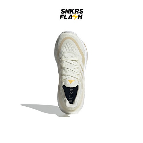 ADIDAS Ultraboost Light Ivory Crystal Sand Sepatu Sneakers Wanita  - ID3318 - Size 38.7