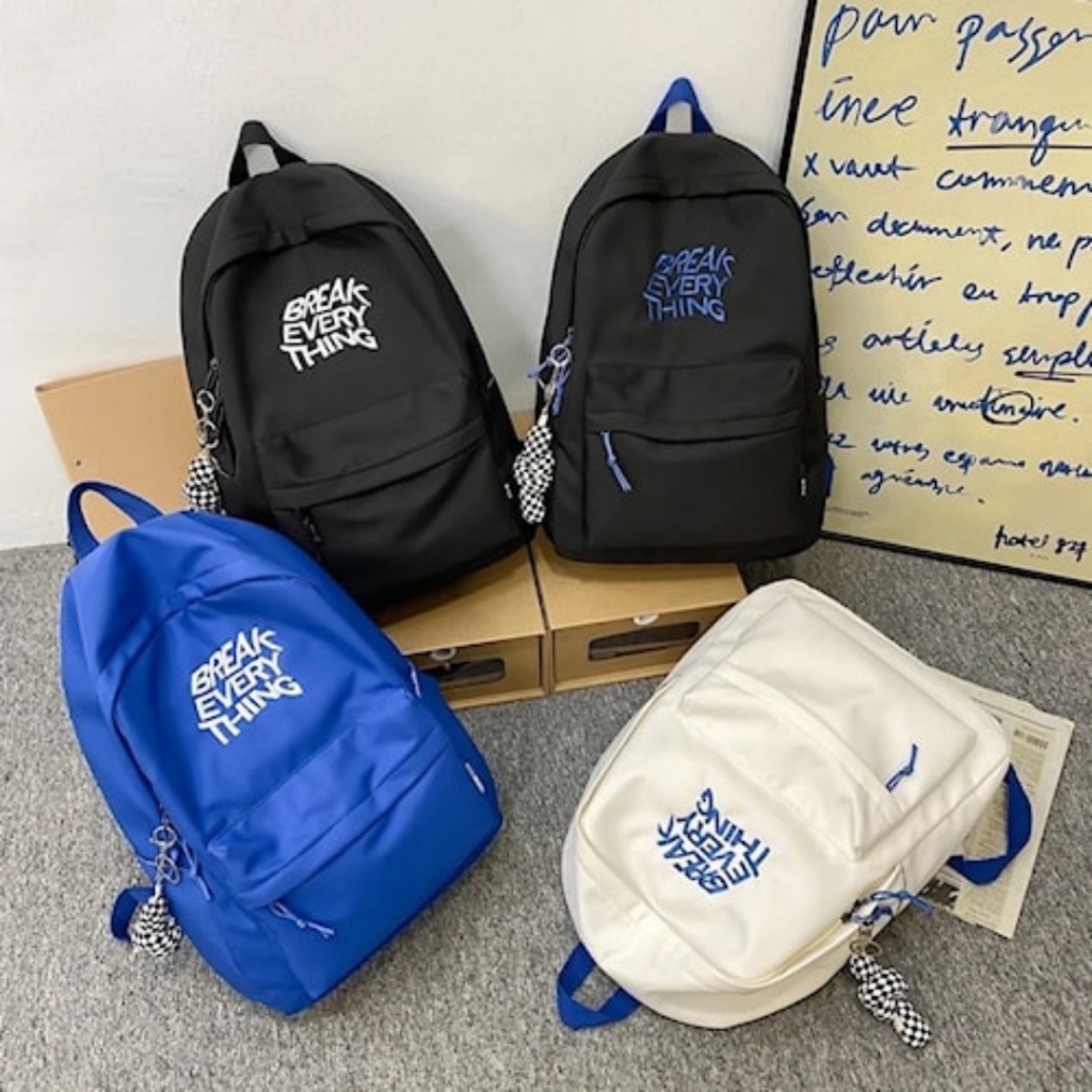 BESTPROMO Tas Punggung Pria Backpack Tas Ransel Sekolah Tas Gendong Pria Tas Gendong Cowok Dewasa