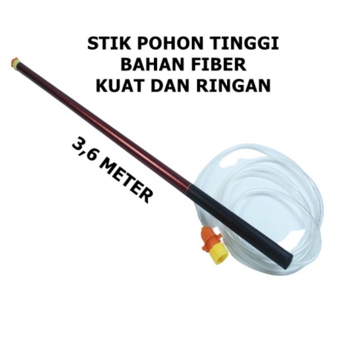 Stik Sprayer Elektrik Stik Pohon Panjang 4,5 Meter Stik Teleskopik