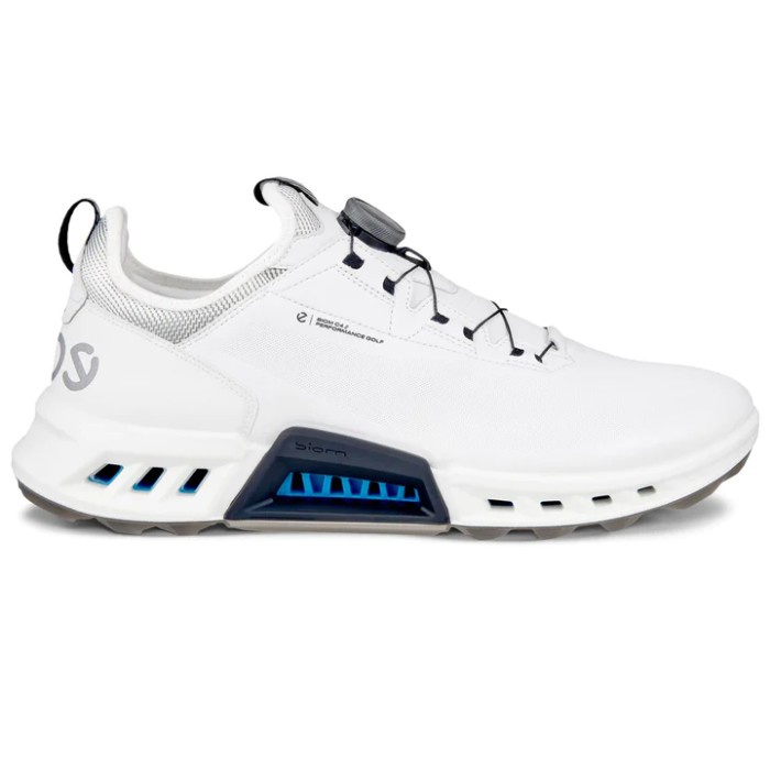 Sepatu Golf Ecco Biom C4 Boa White Black Original