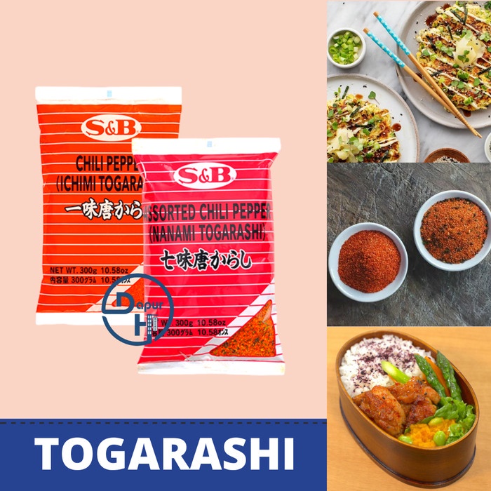 

S&B Ichimi & Shicimi Togarashi 300 g / Bubuk Cabe Import Jepang / Chil