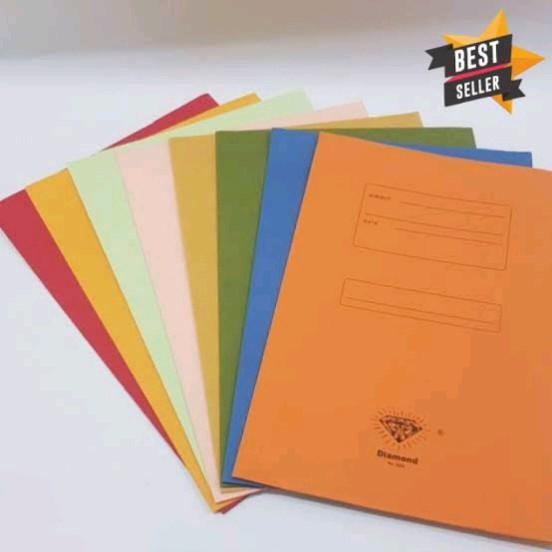 

1 BOX DIAMOND 5002 2002 STOPMAP BUFALO GROSIR 50 LEMBAR MAP KERTAS TEBAL TEKSTUR KULIT JERUK