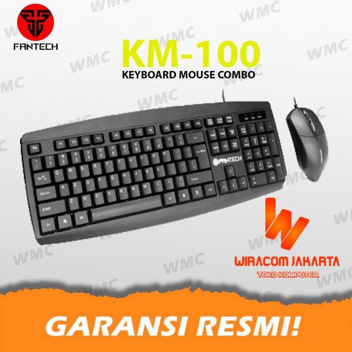 Keyboard Mouse Fantech KM-100 Combo