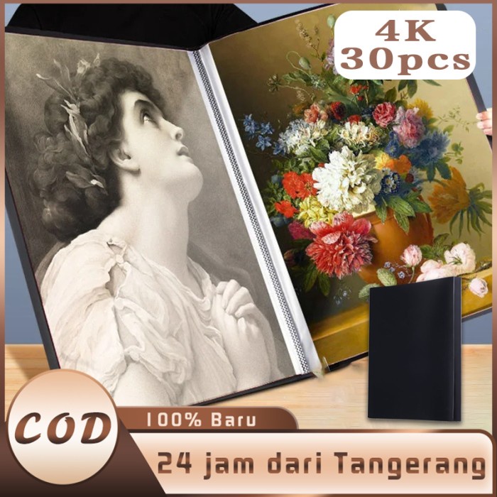 

30 Lembar Folder A2 Display Book Map File Dokumen Folder