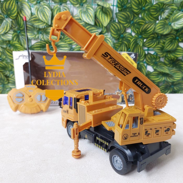 RC Truk Crane Alat Berat Mainan Remote Control Anak
