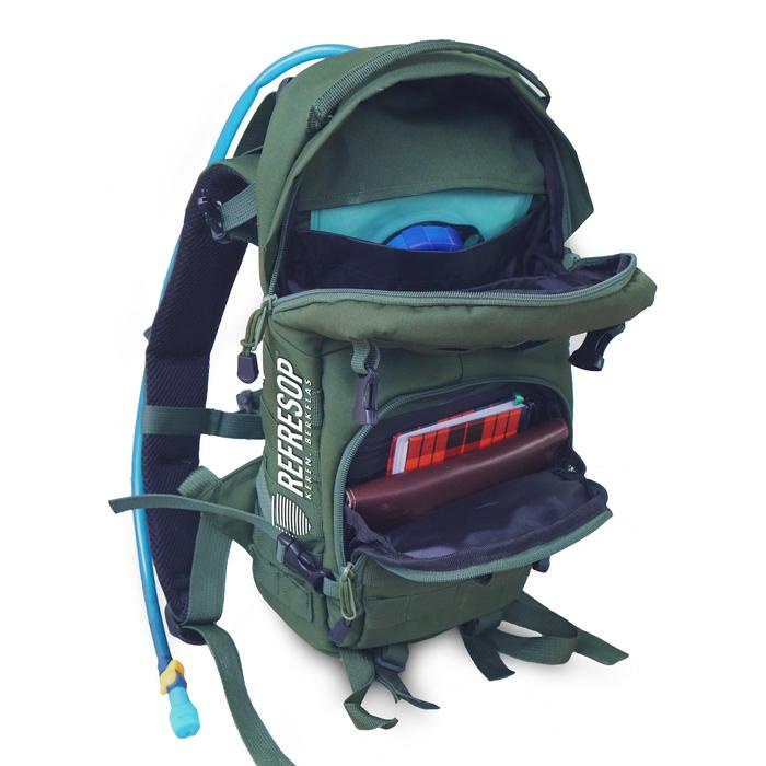 REFRESOP ORIGINAL PX210 Tas Ransel Sepeda Army Tactical - Hijau