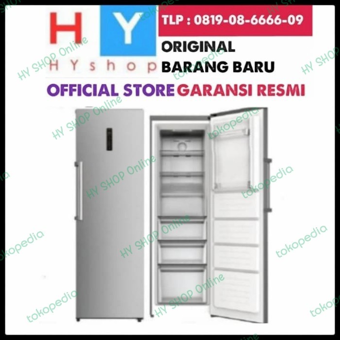 Upright Freezer Gea Gf-307 New Resmi Promo Gea Gf 307