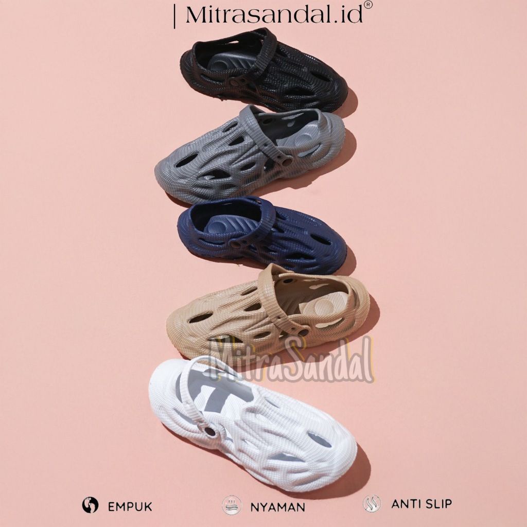 Terbaru 981-Sepatu Karet Pria Dewasa / Sandal Clogs Pria 39-44 / Sandal Karet Pria/Sepatu Sandal