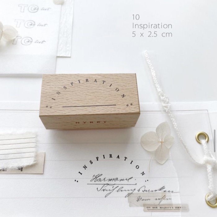 

NYRET - Inspiration Rubber Stamp