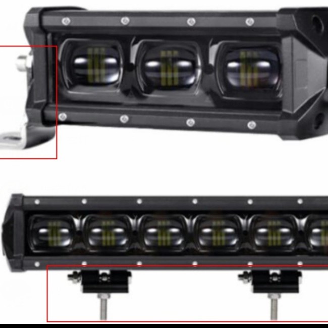 Led Bar Offroad Light Bar Blekpantom Waterfrop Led 9D