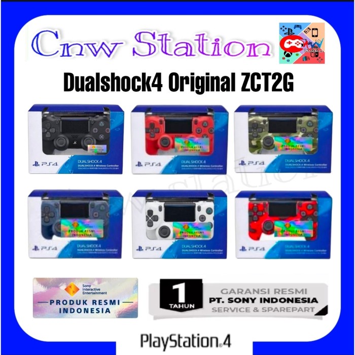 Bisa Gosend Stik Ps4/Dualshock4 Wireless Original Zct2G Garansi Resmi Sony 1 Tahun